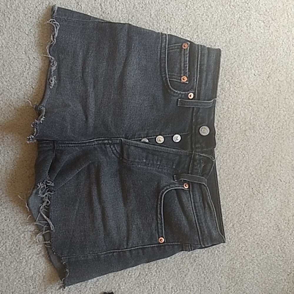 Levi's black shorts